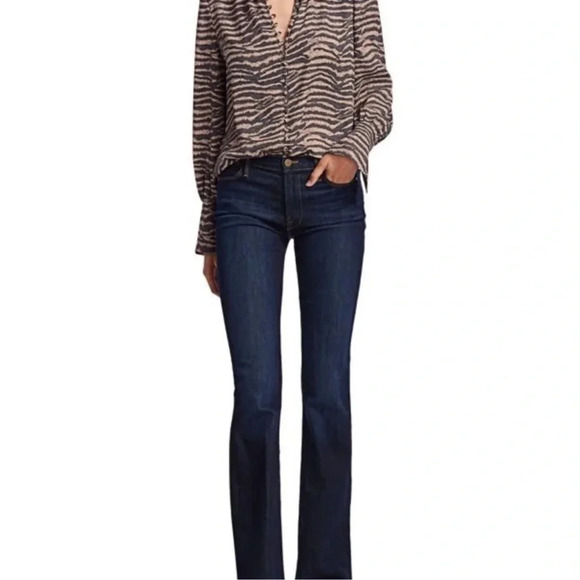 Joie Tariana Button Down Blouse in Ginger Size XS - Picture 3 of 11